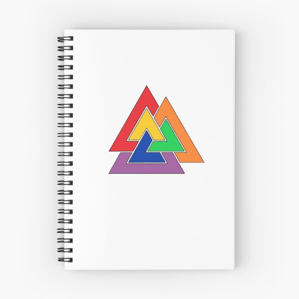 Item preview, LBGTQIA+ Viking Valknut designed and sold by hereticbassist.