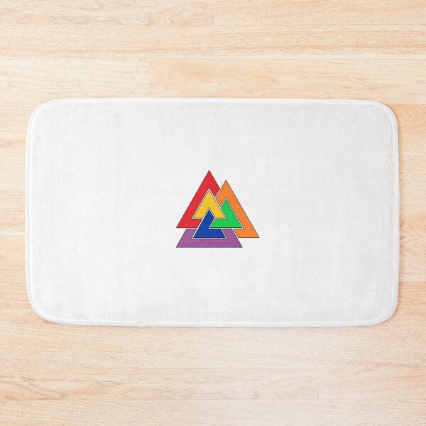 Item preview, LBGTQIA+ Viking Valknut designed and sold by hereticbassist.