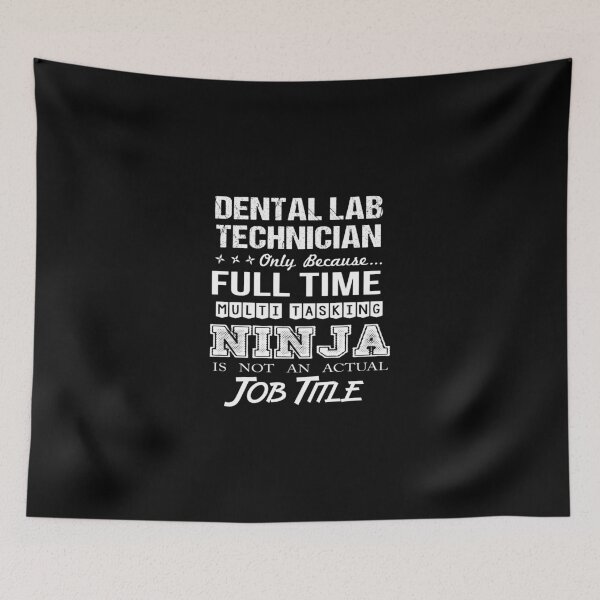 Item preview, Dental Lab Technician T Shirt - Multitasking Ninja Job Gift Item Tee designed and sold by oltonomer8.