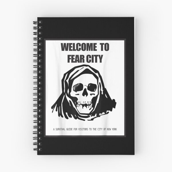 Item preview, Welcome-To-Fear-City Poster designed and sold by ModernTableLegs.