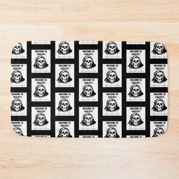 Item preview, Welcome-To-Fear-City Poster designed and sold by ModernTableLegs.