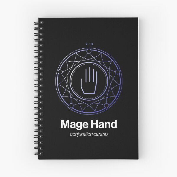 Item preview, Mage Hand Spell Symbol designed and sold by Unspelled.