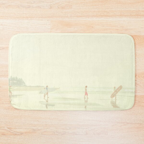 Item preview, Three Surfers And A Friend On The Beach Painting From An Old Vintage Photograph designed and sold by IZiets.