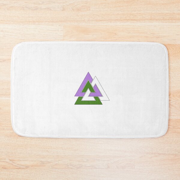 Item preview, Genderqueer/Non-binary Viking Valknut designed and sold by hereticbassist.