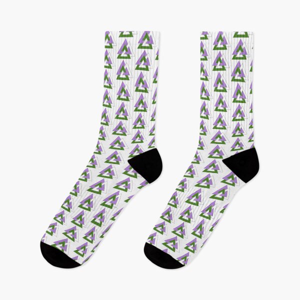 Item preview, Genderqueer/Non-binary Viking Valknut designed and sold by hereticbassist.