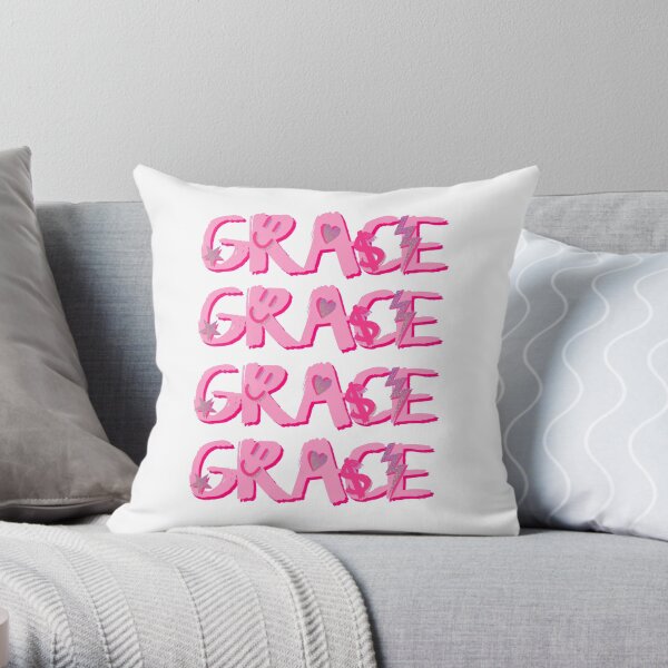 GRACE name Throw Pillow