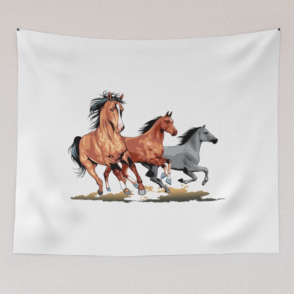 Item preview, Horses | Three Horses designed and sold by YI-Creations.