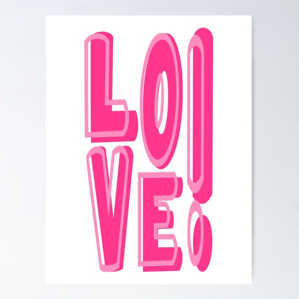 Item preview, LOVE! designed and sold by Julia Santos.