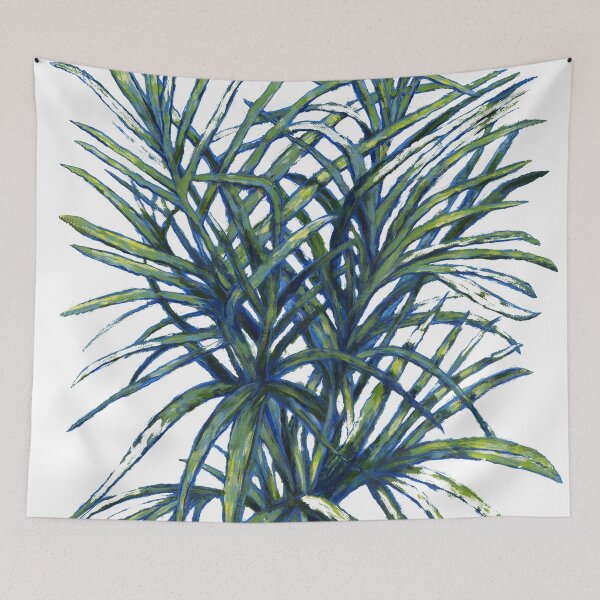 Item preview, Tropical leaves foliage art design designed and sold by Marion Yeo.