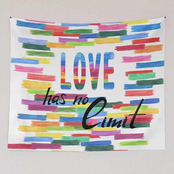 Item preview, Love. Rainbow watercolor illustration  designed and sold by Marinakutukova.
