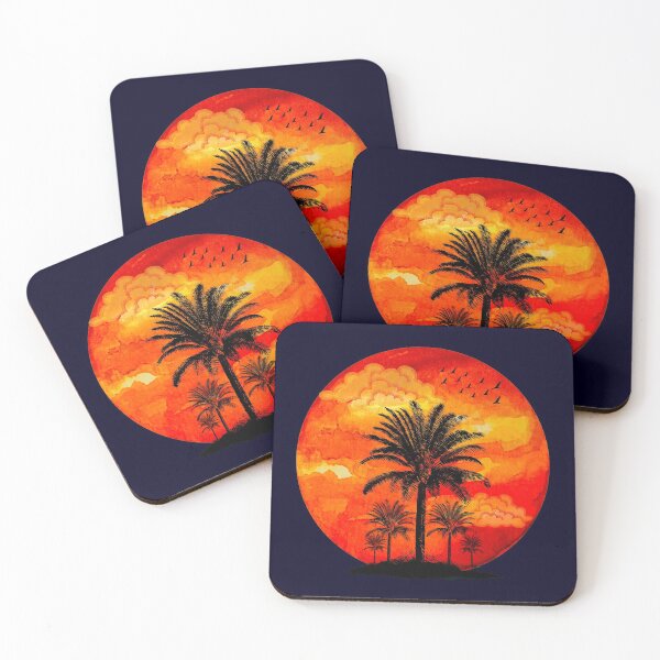 Item preview, Palm Trees with Sky designed and sold by chahakisha.