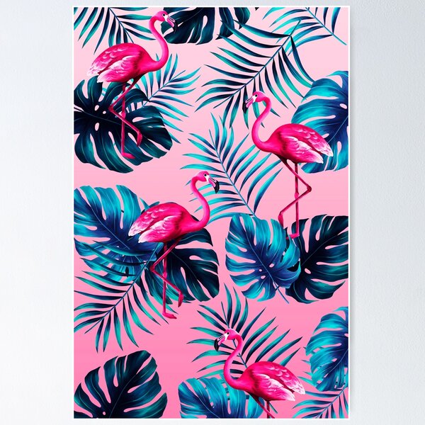 Item preview, Tropical  Flamingos designed and sold by Neogaia Creations.