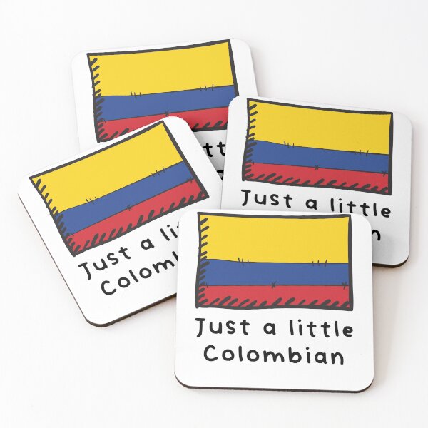Item preview, Just A Little Colombian Funny Cute Colombia Flag designed and sold by ReallyAwesome.