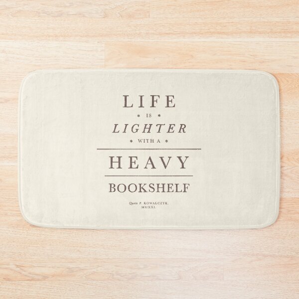 Item preview, Life Bookshelf Vintage Quote designed and sold by Eurokollektiv.