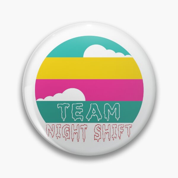 Item preview, Team Night Shift l Funny Work Sayings l  gift for nurses doctors or factory employees. designed and sold by kpluslk.