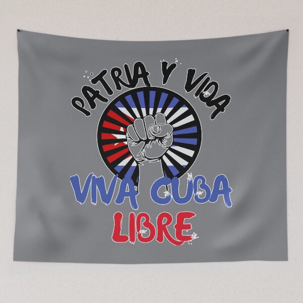 Item preview, Patria Y Vida Viva Cuba Libre - Free Cuba! designed and sold by Adonalyn.