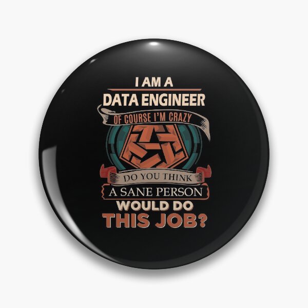 Item preview, Data Engineer T Shirt - Sane Person Gift Item Tee designed and sold by zubakbrita.