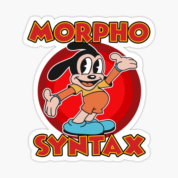 Item preview, Morphosyntax - Linguist Slp Geek designed and sold by isstgeschichte.