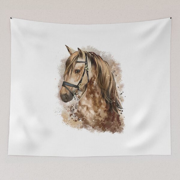 Item preview, Horses | Closeup of Brown Horse designed and sold by YI-Creations.