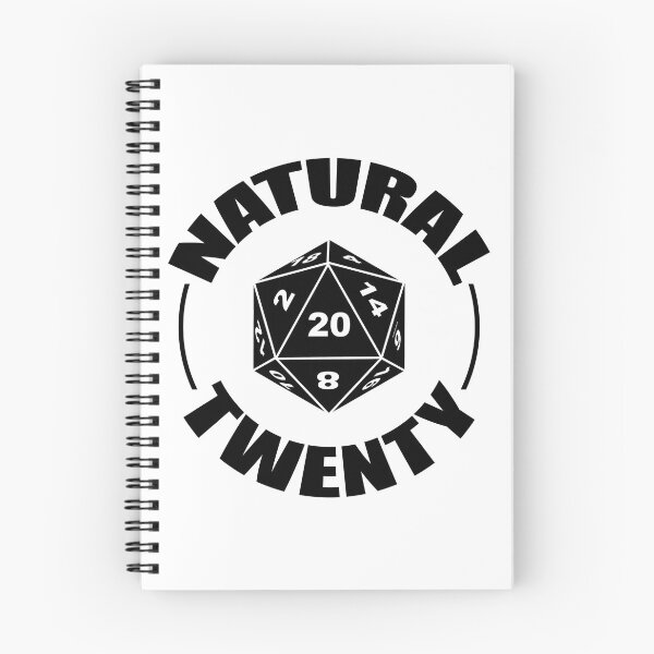 Item preview, Natural Twenty D20 designed and sold by Harley-Jay.