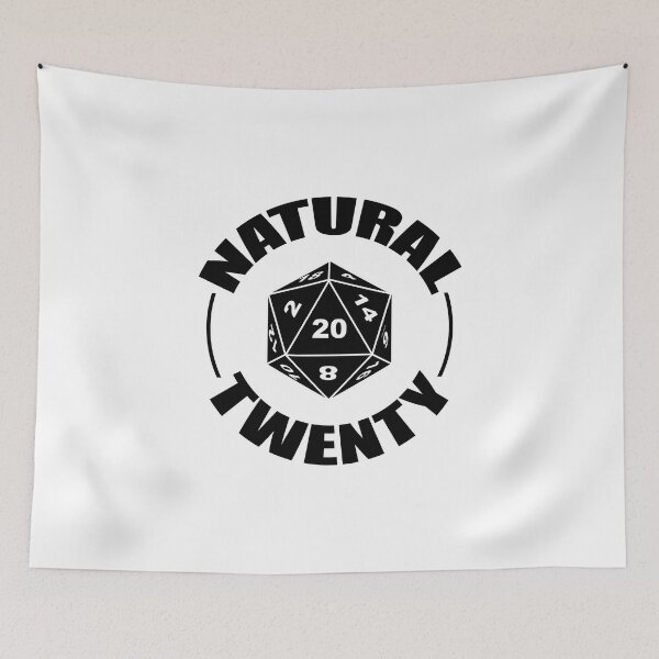 Item preview, Natural Twenty D20 designed and sold by Harley-Jay.