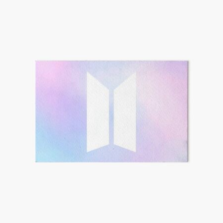 Bts Pastel Logo Wall Art for Sale | Redbubble