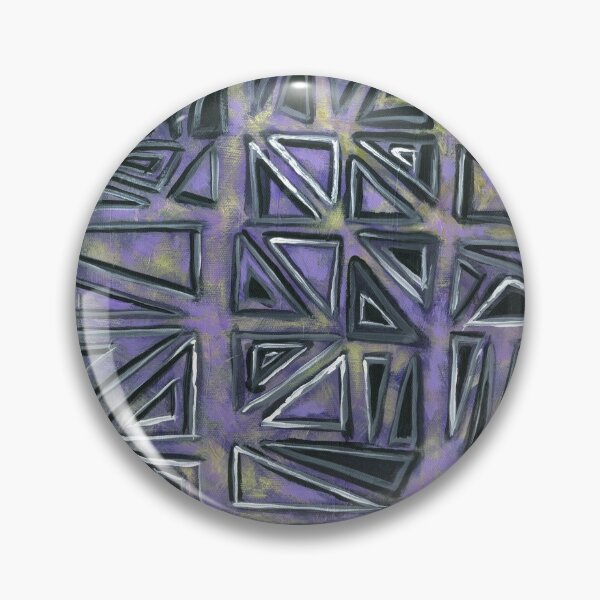 Item preview, Triangles design abstract painting designed and sold by Marion Yeo.