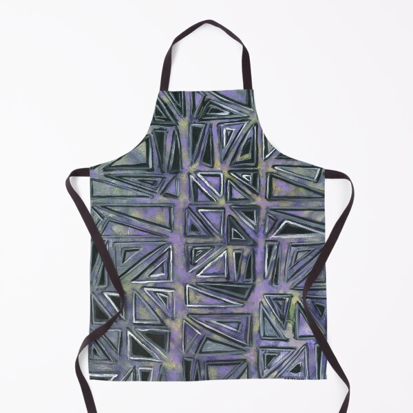 Item preview, Triangles design abstract painting designed and sold by Marion Yeo.