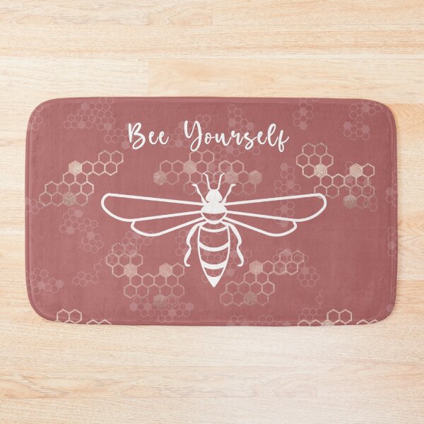 Item preview, Bee yourself pink pattern designed and sold by traveltheory.