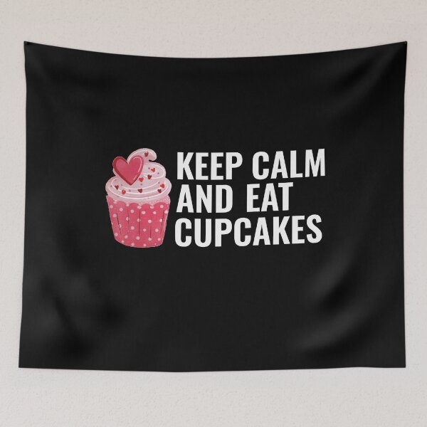Item preview, Keep Calm And Eat Cupcakes designed and sold by sunnyxvibesss.