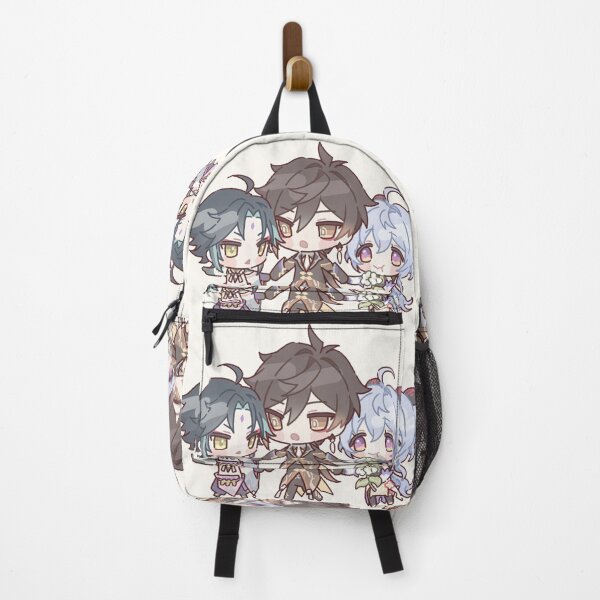 Item preview, Genshin Impact Chibi Zhongshan, Ganyu,  and Xiao designed and sold by NewEraMutant.