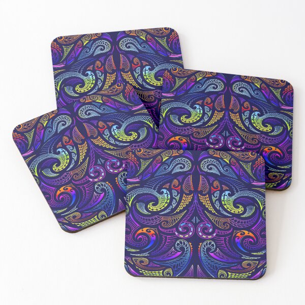 Item preview, Minimal Māori on Purple New Zealand  designed and sold by Uncommon Cents.