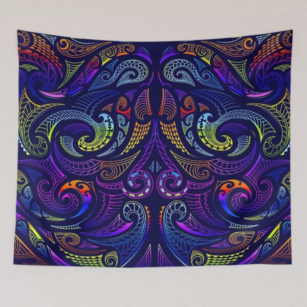 Item preview, Minimal Māori on Purple New Zealand  designed and sold by Uncommon Cents.