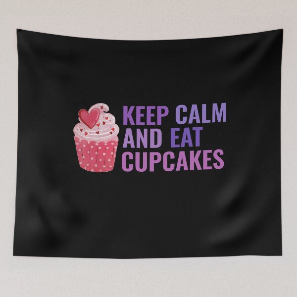 Item preview, Keep Calm And Eat Cupcakes designed and sold by sunnyxvibesss.