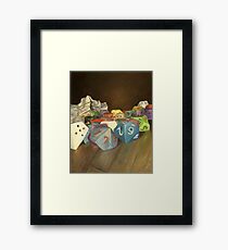 Holy Relics of the Gamer Framed Print