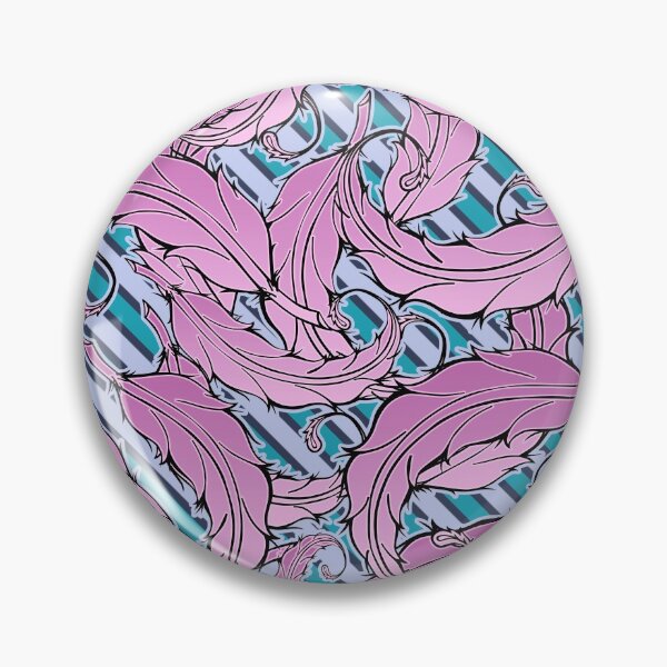 Item preview, Seamless feather pattern in pinks and blues. designed and sold by Michael Pulley.