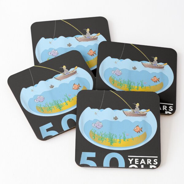 Item preview, 50Th Birthday Fishing O'fishally Fisherman 50 Years  designed and sold by Vanno1.