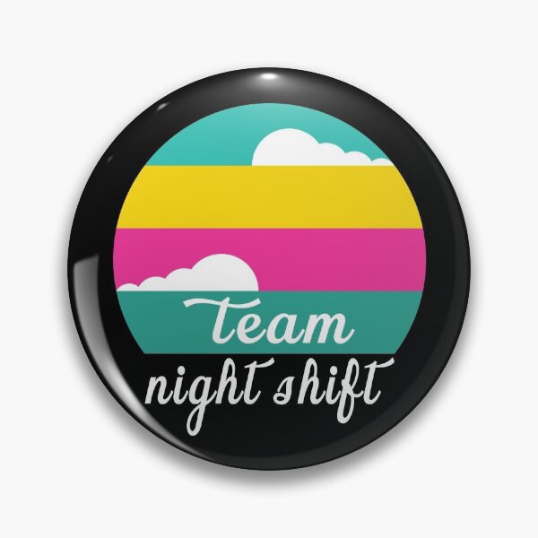 Item preview, Team Night Shift l Funny Work Sayings l  gift for nurses doctors or factory employees. designed and sold by kpluslk.