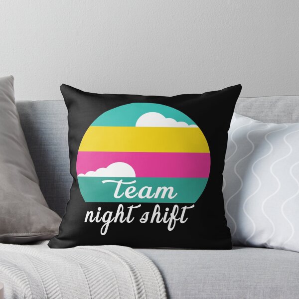 Item preview, Team Night Shift l Funny Work Sayings l  gift for nurses doctors or factory employees. designed and sold by kpluslk.