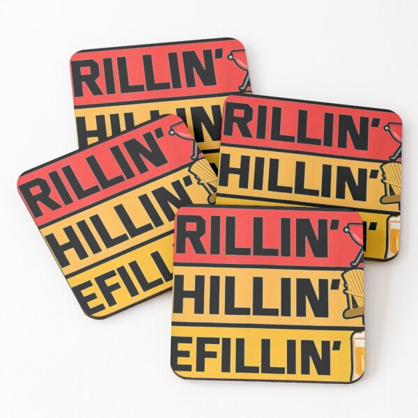 Item preview, Grillin Chillin Refillin BBQ Lover designed and sold by diepvien84usa.