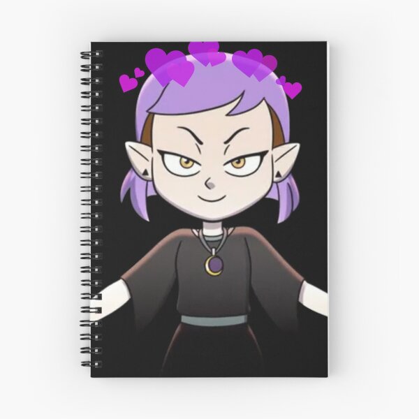 Item preview, amity blight updated purple hair season two intro designed and sold by Diygurugirl.