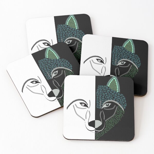 Item preview, Wolf face designed and sold by Funny-Quote.