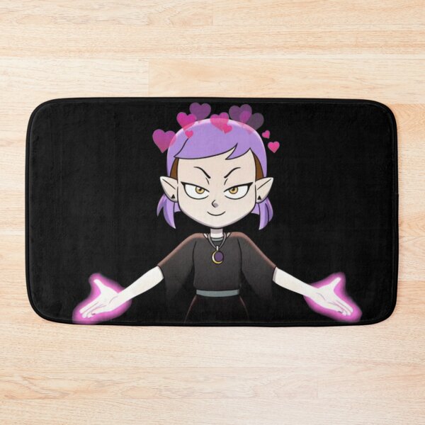 Item preview, amity blight updated purple hair season two intro with heart crown designed and sold by Diygurugirl.