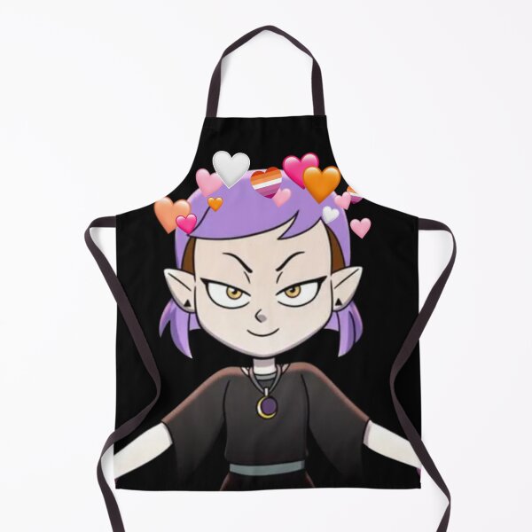 Item preview, amity blight updated purple hair season two intro with lesbian heart crown designed and sold by Diygurugirl.