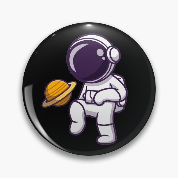 Item preview, astronaut playing soccer planet designed and sold by AwsomeStore.