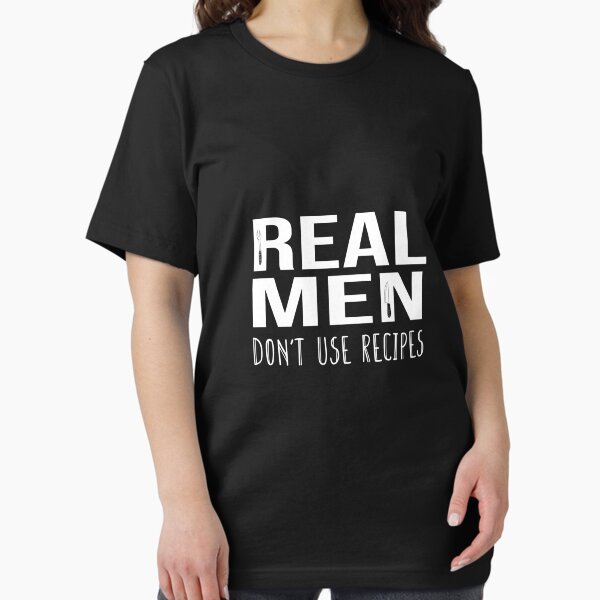 Item preview, Real men don't use recipes, grilling meat, Novelty Funny Cooking designed and sold by Layoussefer.