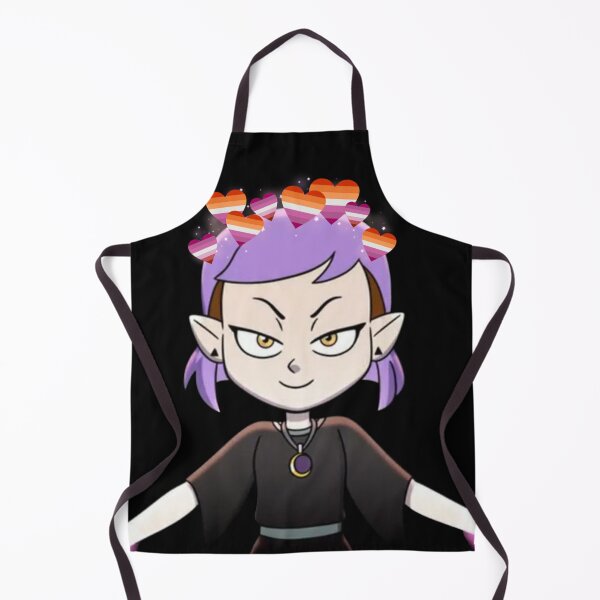 Item preview, amity blight updated purple hair season two intro with lesbian heart crown designed and sold by Diygurugirl.