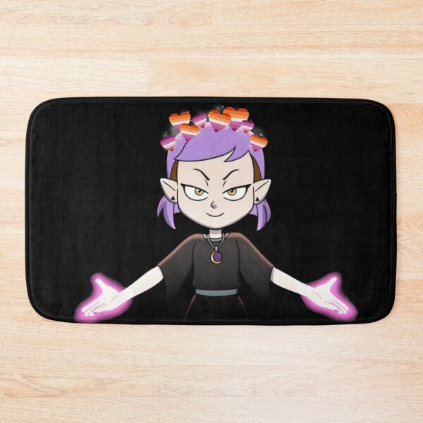 Item preview, amity blight updated purple hair season two intro with lesbian heart crown designed and sold by Diygurugirl.