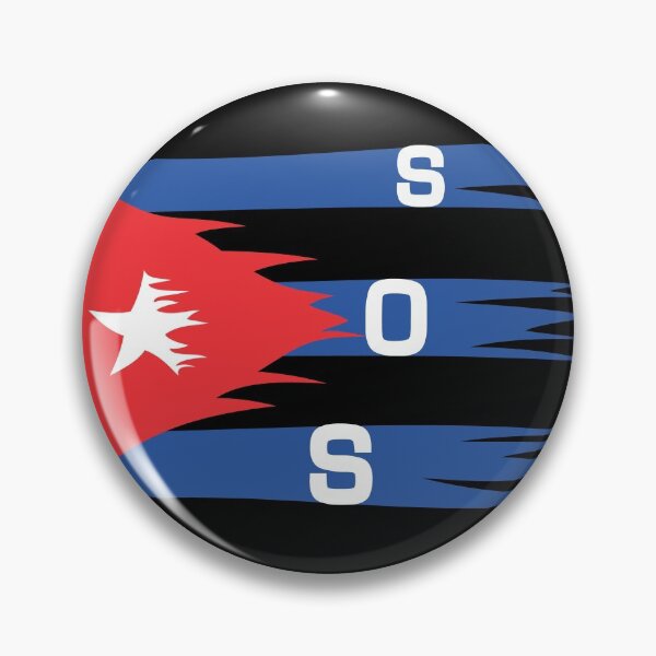 Item preview, SOS CUBA #SOSCUBA CUBA LIBRE designed and sold by BonsaiCrafts.