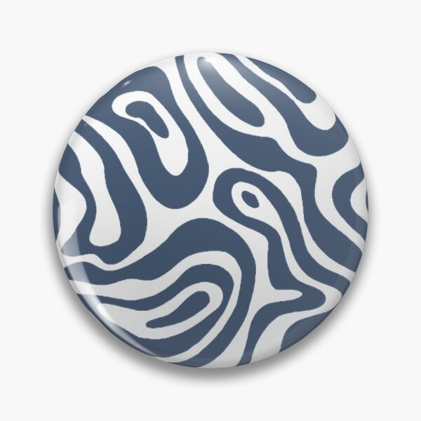 Item preview, Groovy Waves Absract Aesthetic Pattern  designed and sold by magicbluecookie.